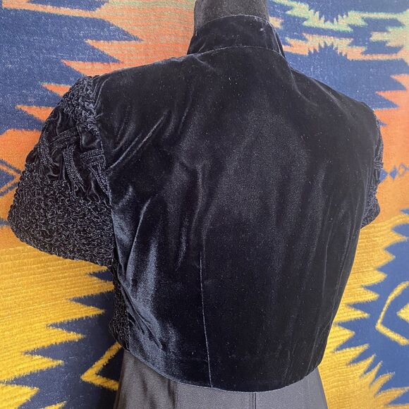 Vintage Petite Sophisticate Jacket Midi Dress. Size 6. USA. Whimsygoth. Bohemian - Picture 9 of 16